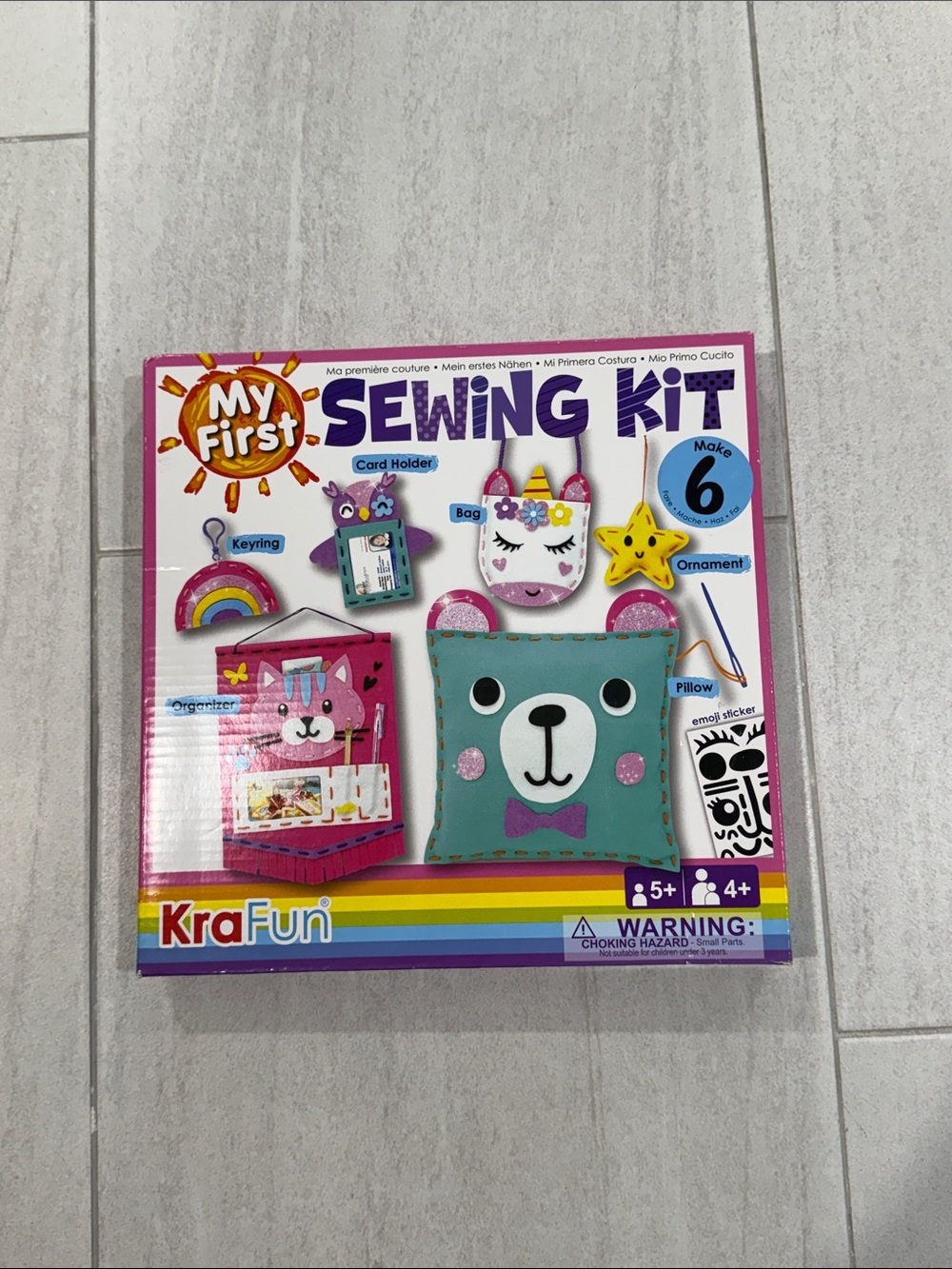 My First Sewing Kit for Kids - Multicolor